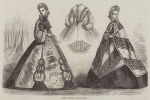 Paris Fashions for November by Frederic Theodore Lix